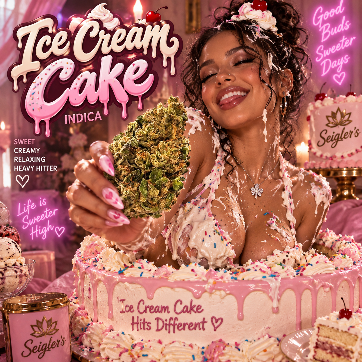 Ice Cream Cake - 1 oz (28g) - 23% - Image 2