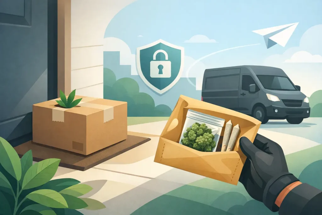 Discreet THCA Flower Delivery, Done Right