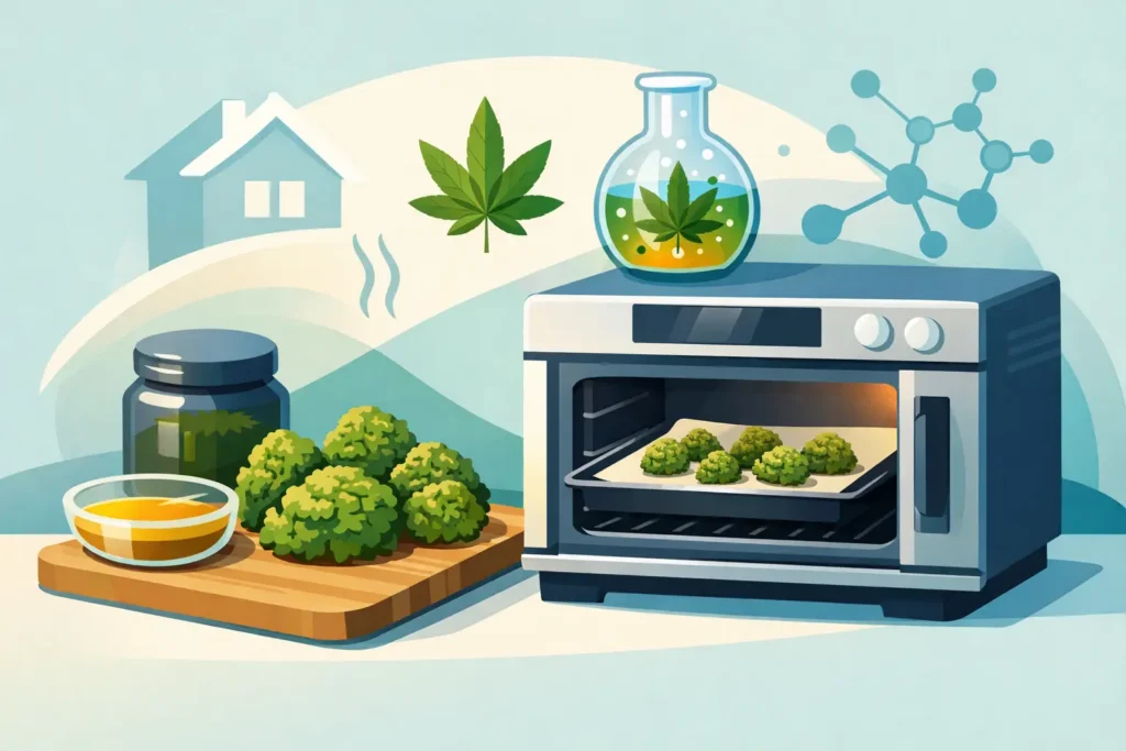 How to Decarboxylate THCA Flower at Home