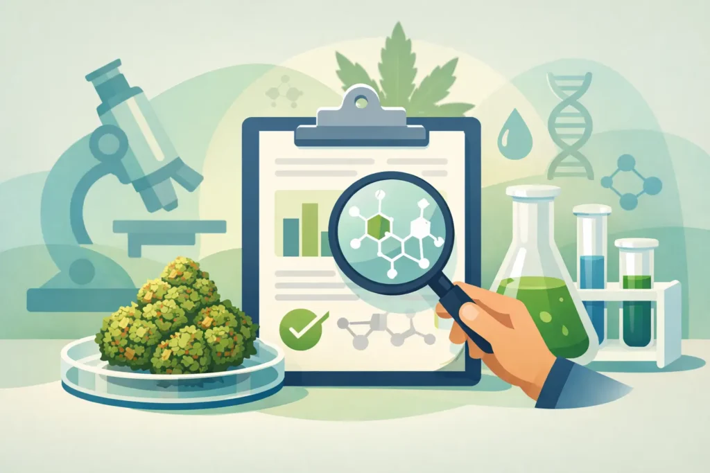 Lab Tested THCA Flower: What the COA Proves