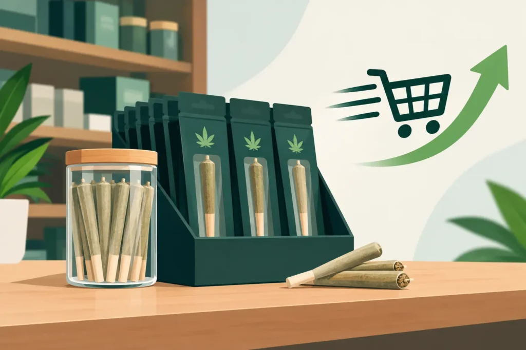 How to Merchandise Pre-Rolls That Move Fast