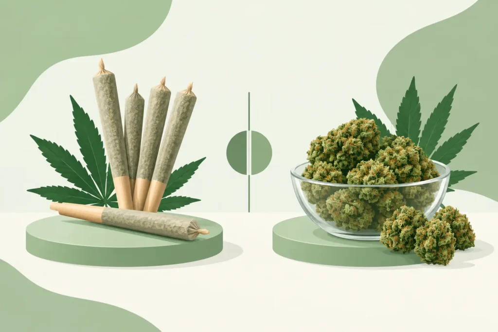 THCA Pre-Rolls Versus Flower: Which Fits You?